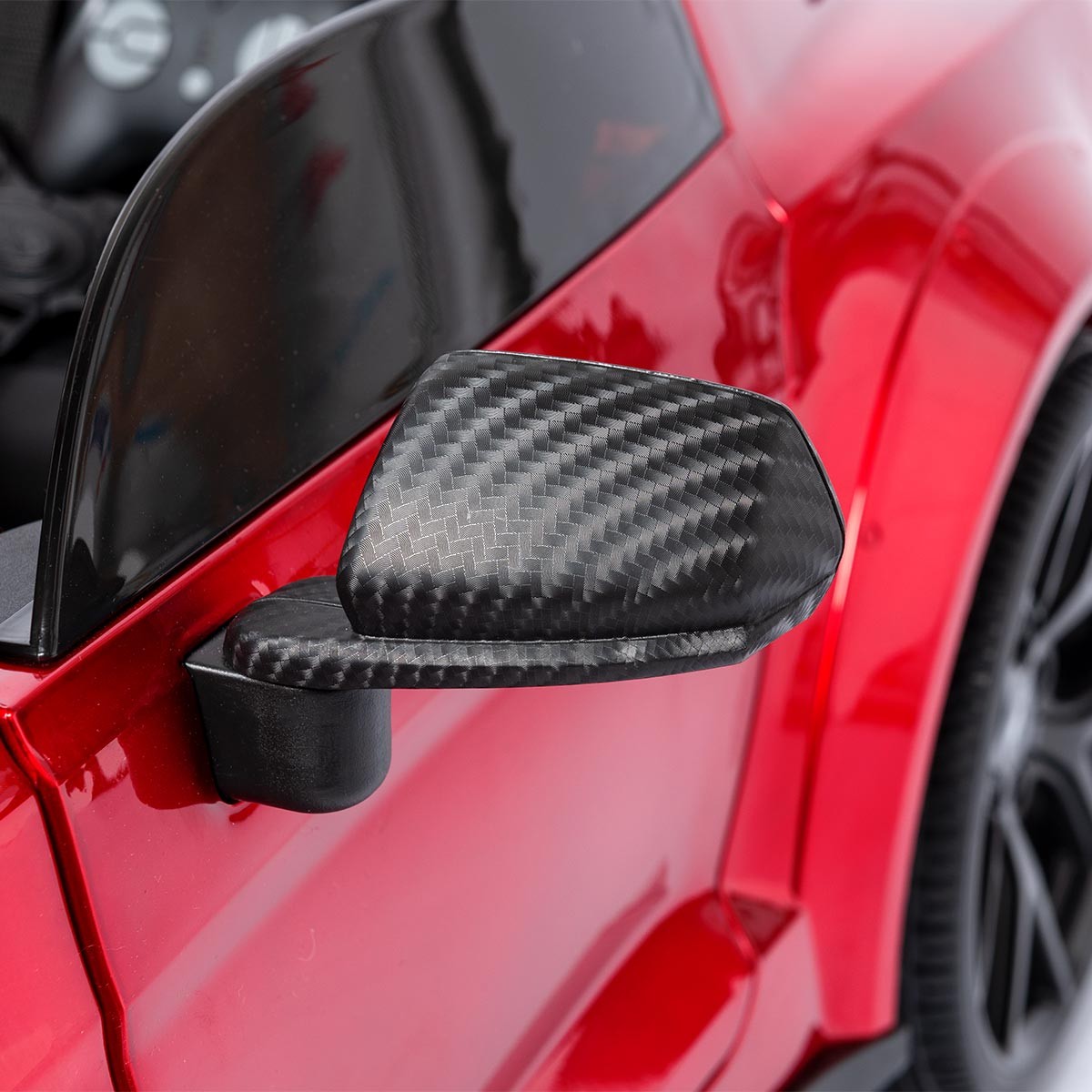 Voiture Slot Racing 1/32 Ford Mustang - Scalextric Carrera - Moteur 26K, Décodeur Installé, Tuning
