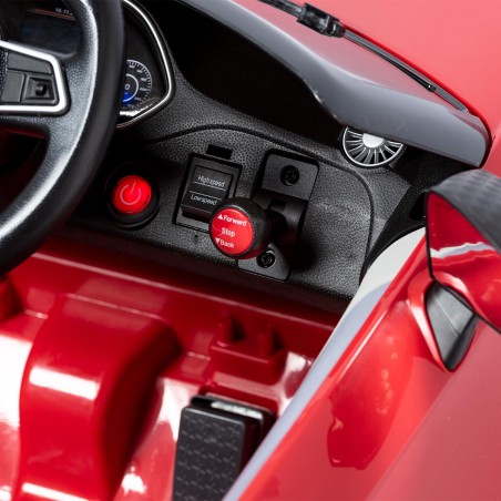 Audi TT RS 12v Licenciado con Mando - Coche eléctrico para niños -  Blanco-con batería 12v y Mando para Padres : : Juguetes y juegos