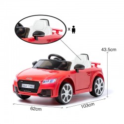 Carro Elétrico Infantil 12v Audi Tt Rs Com Controle Remoto - MBC