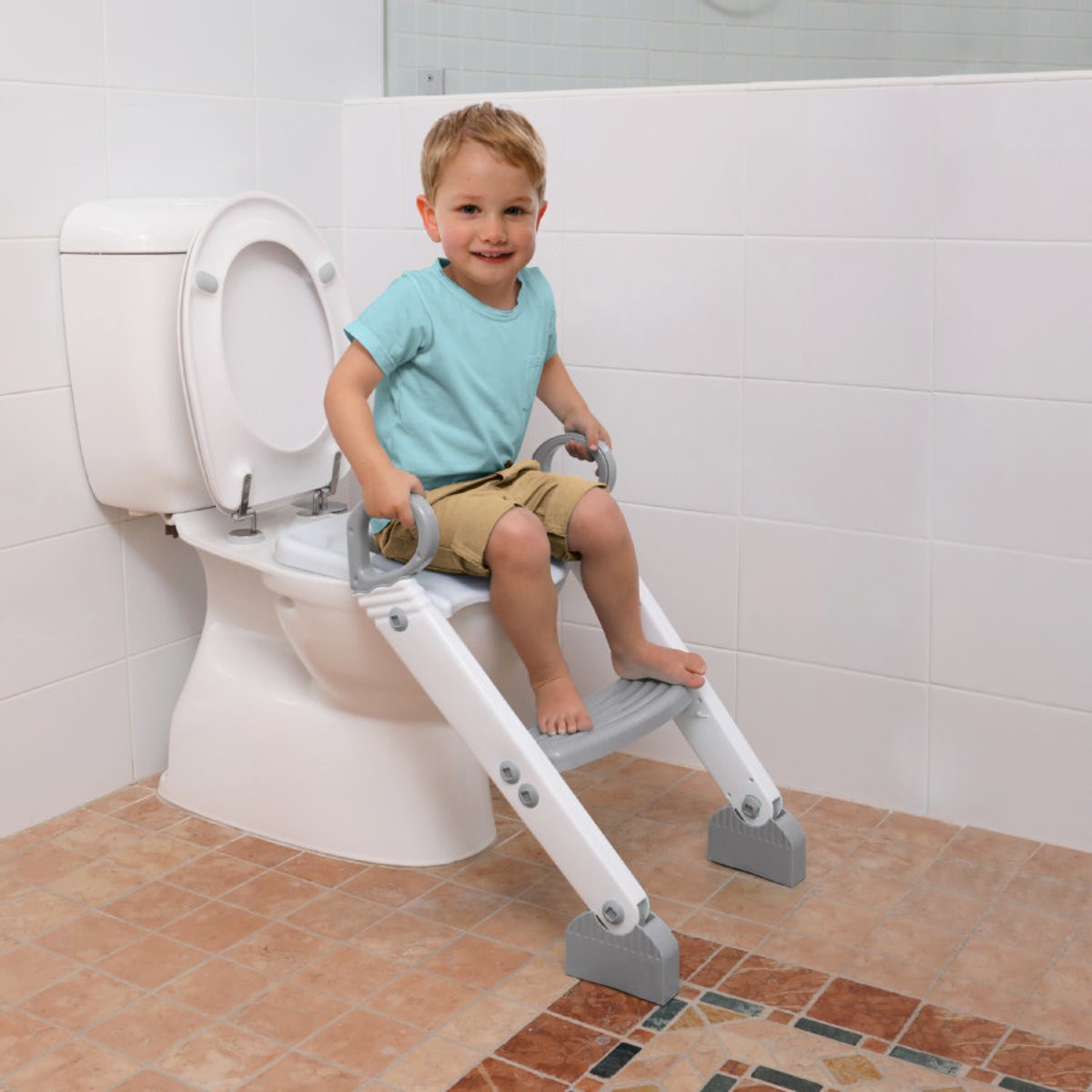 Adaptador Infantil de baño WC sin asas