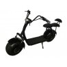 Scooter elétrico CityCoco dois lugares Black 60v