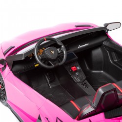 Lamborghini Aventador Sv 24v Gigante Rosa - Coches Eléctricos Para Niños Con  Batería 24v, Tamaño Xxl Y Los Mejores Extras con Ofertas en Carrefour