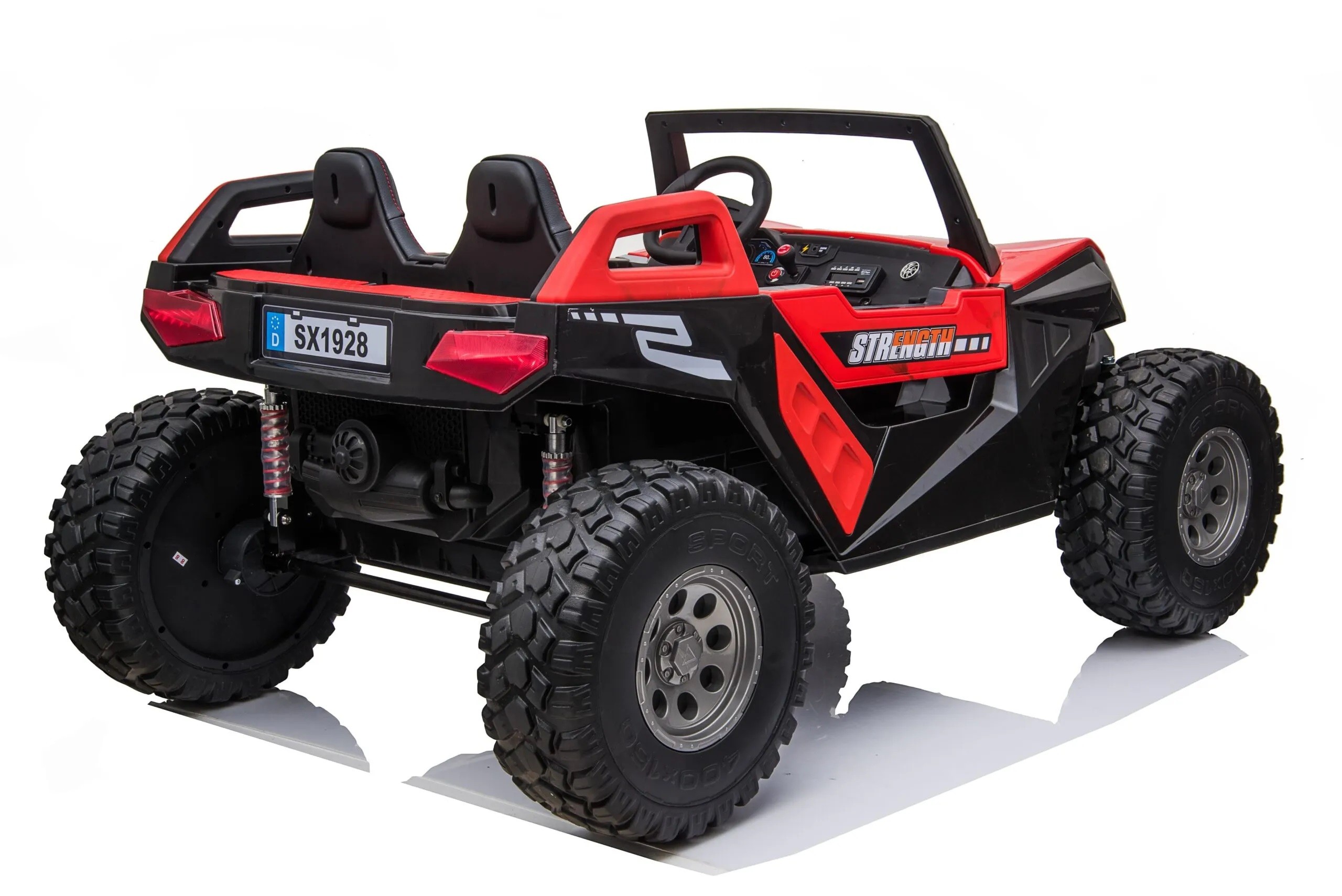 Super Buggy Eléctrico Xxl Para 2 Niños Maem Con 4 Motores, Batería 24V