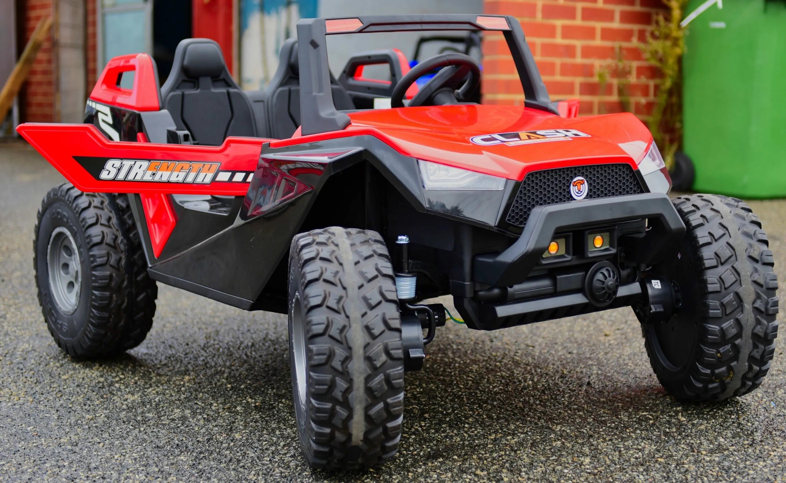 Super Buggy Eléctrico Xxl Para 2 Niños Maem Con 4 Motores, Batería 24V