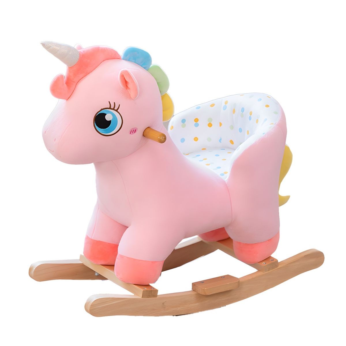 Balancin infantil Fantasy bonito balancin de peluche y base y asas