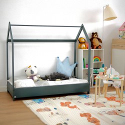 Cama Cabaña infantil de madera Billy