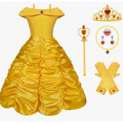 Fantasia Infantil Princesa Bela