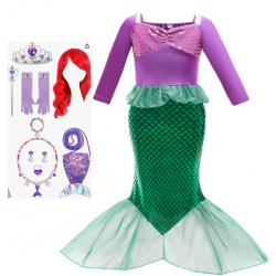 Fantasia Princesa Ariel-Pequena Sereia