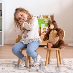 Silla Montessori de bambu Darina