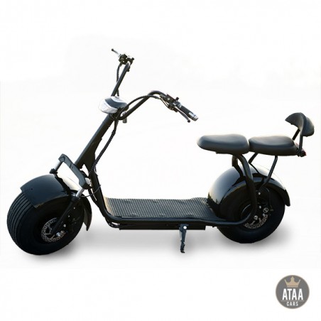 Scooter elétrico CityCoco dois lugares Black 60v ATAA CARS Scooters