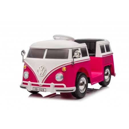 Furgoneta Volkswagen 12v (Rosa)