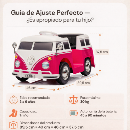 Furgoneta Volkswagen 12v