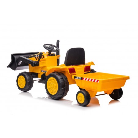 Tractor con Pala y Remolque Buddy