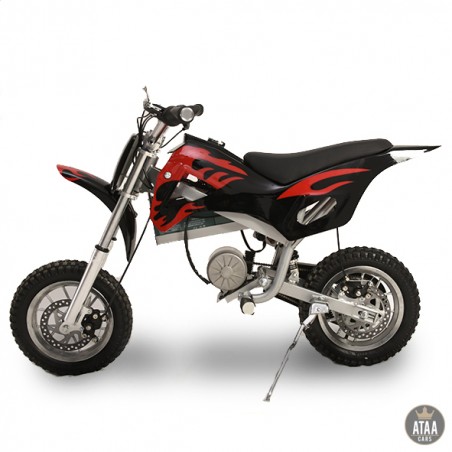 Moto Elétrica Infantil Super Moto Motocross Barata - Rosa