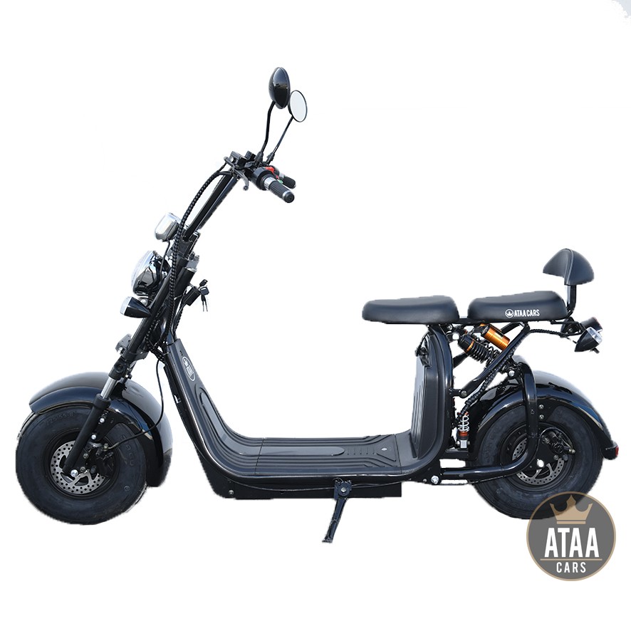 CityCoco Scooter Matriculable ATAA Doble Batería Extraíble 60 Volti...