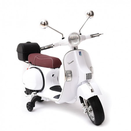 Moto VESPA oficial 12v elétrica para crianças licença Piaggio