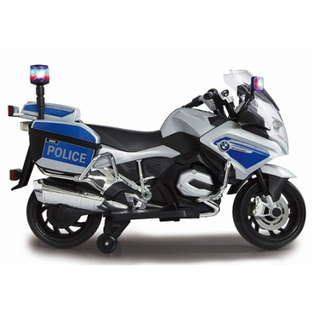 moto policial elétrica de dois lugares para crianças 12v