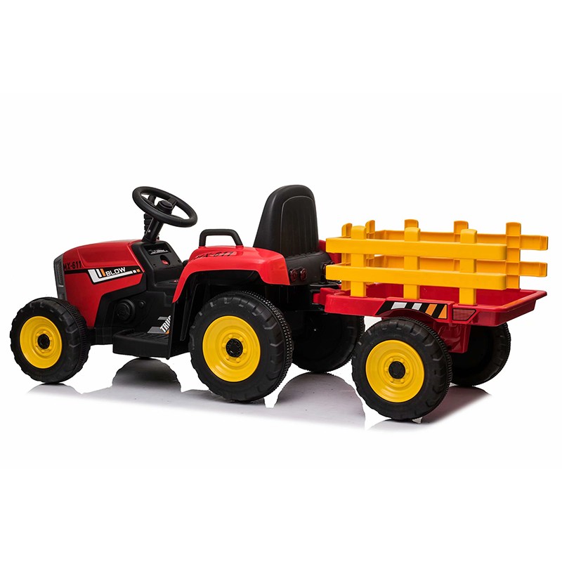 🚜 Tractor eléctrico 😍 ✓Batería 12v ✓Para niños de 3 años a 8