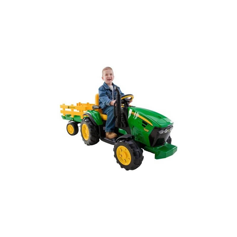 Trator John Deere 12v - trator eletrônico para crianças com bateria CochesEléctricosNiños esgotado Trator John Deere 12v - trator eletrônico para crianças com bateria CochesEléctricosNiños esgotado