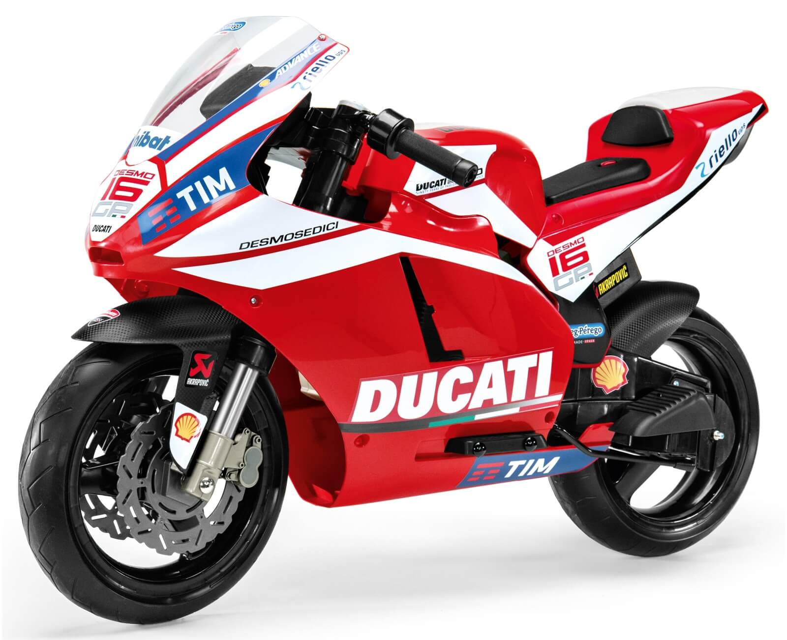 Preparados, listos ¡ya! Ésta es Ducati GP, la motocicleta eléctr