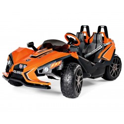 Polaris SlingShot - buggy elétrico para crianças de dois lugares 12v Peg-Pérego esgotado