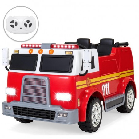 Carro de bombeiros com 4 lugares e rotação de jogo em fibra de